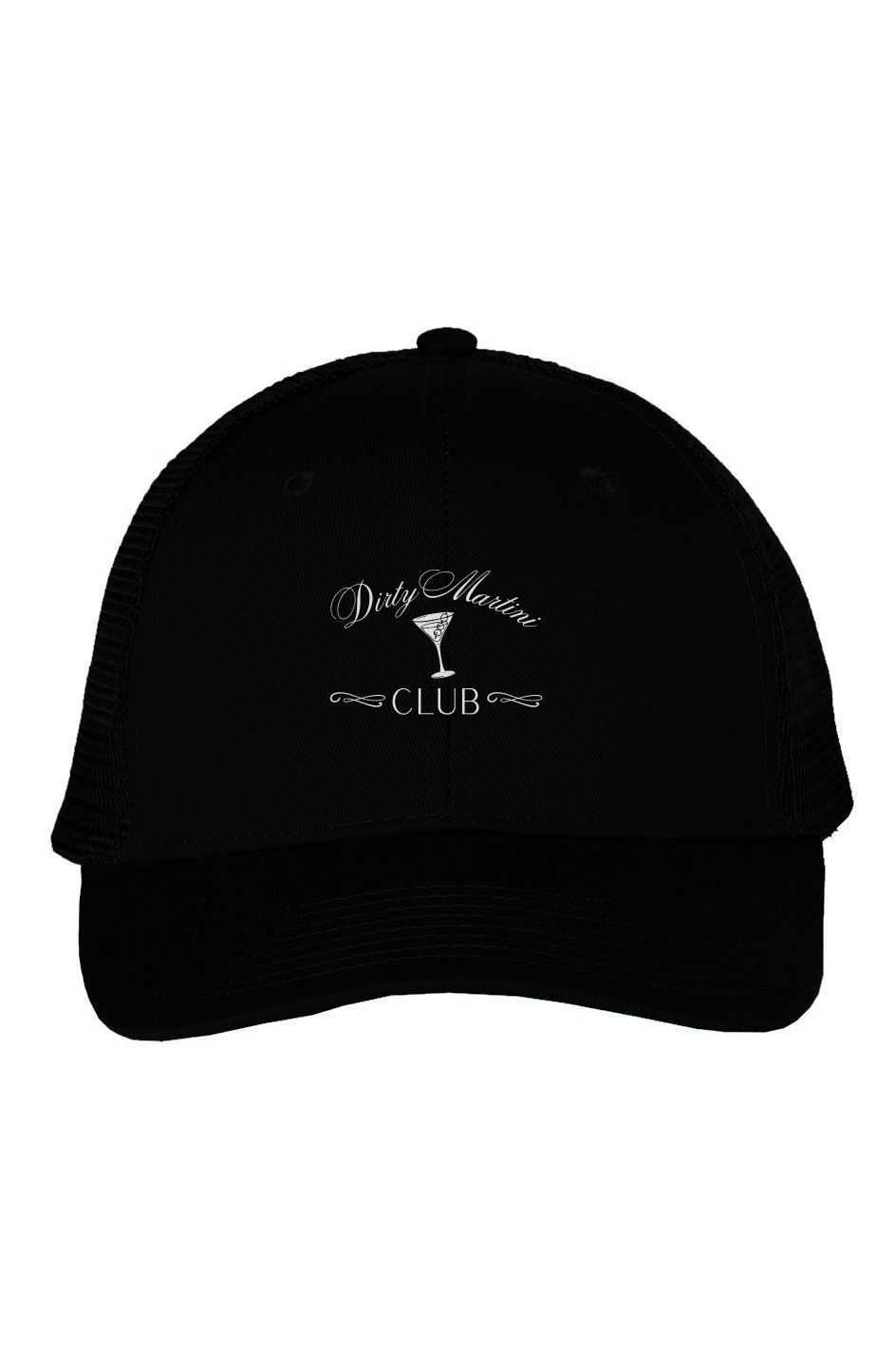 Dirty Martini Club Trucker Cap — Black