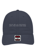 Cows & Contempt Distressed Cap
