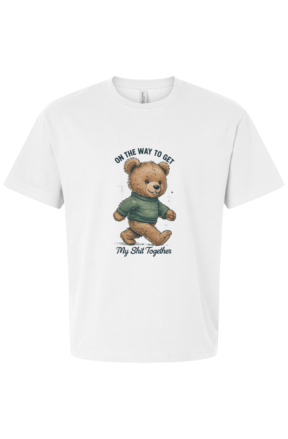 On My Way Boxy Heavy Tee