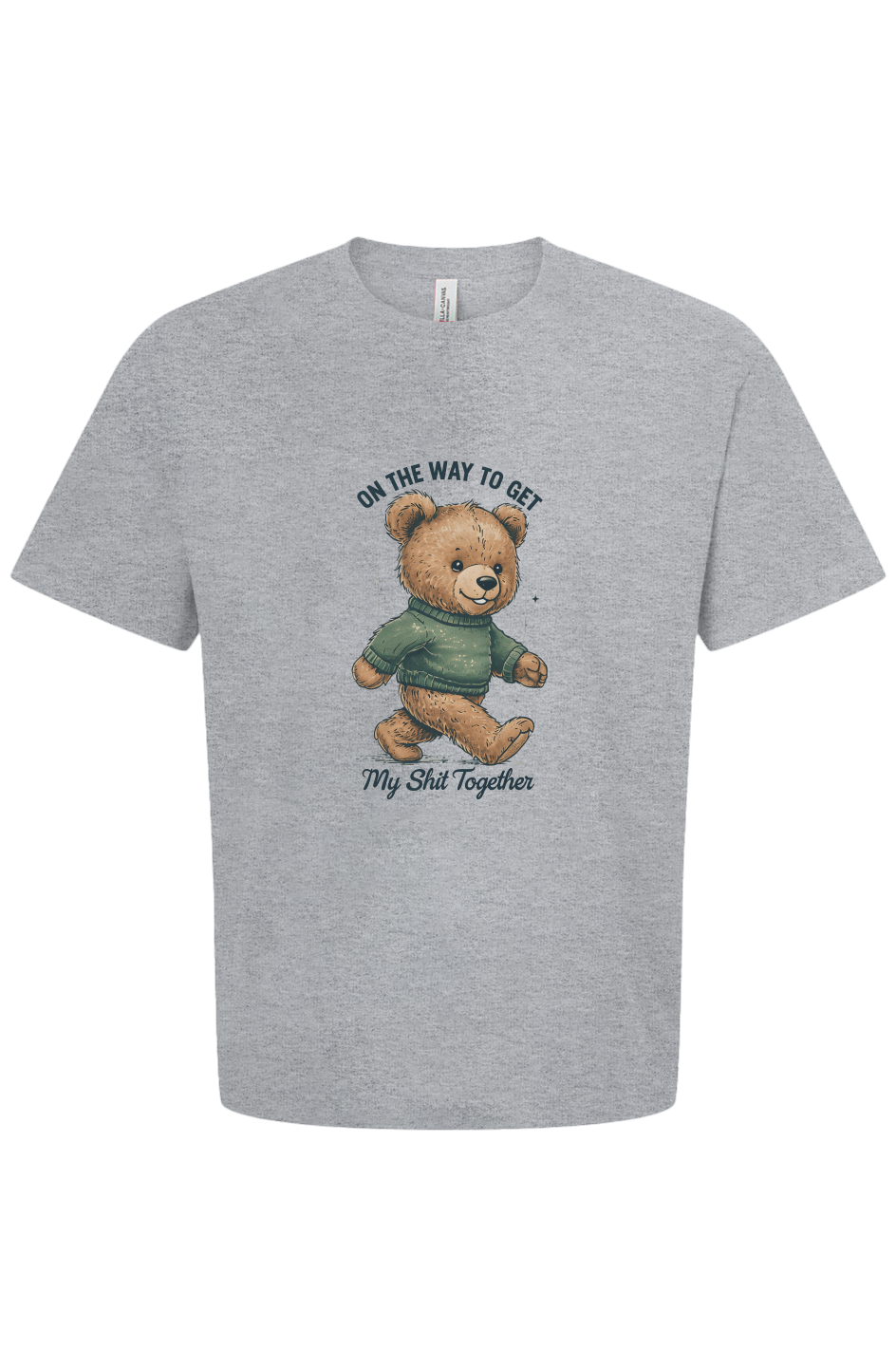 On My Way Boxy Heavy Tee