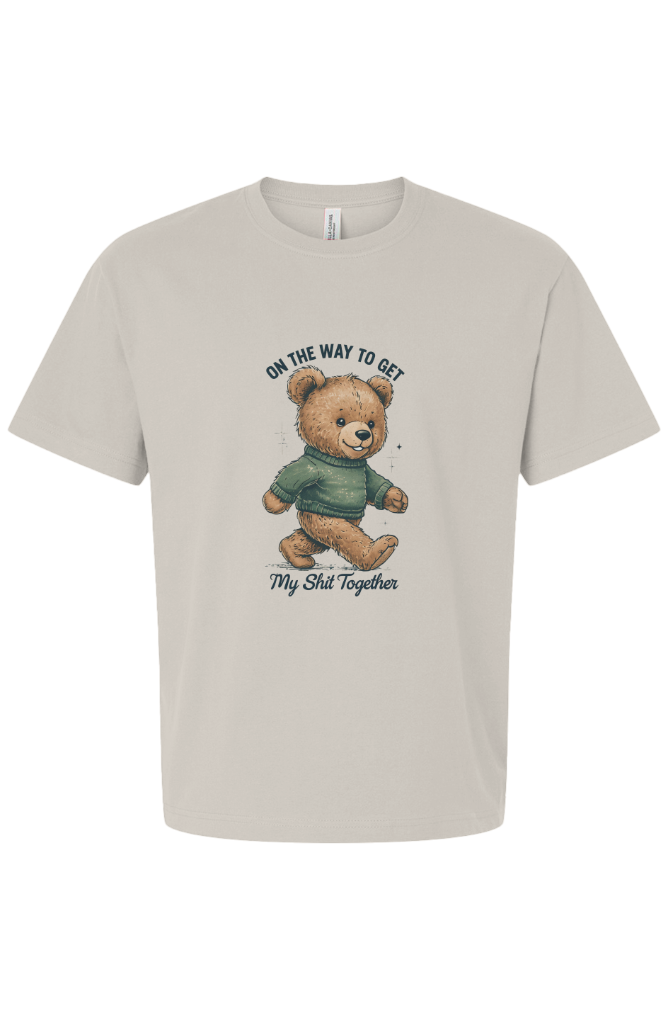 On My Way Boxy Heavy Tee