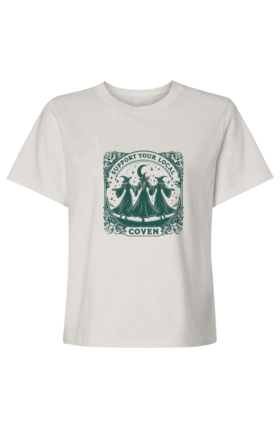 Support Your Local Coven | Womens Heavyweight Tee
