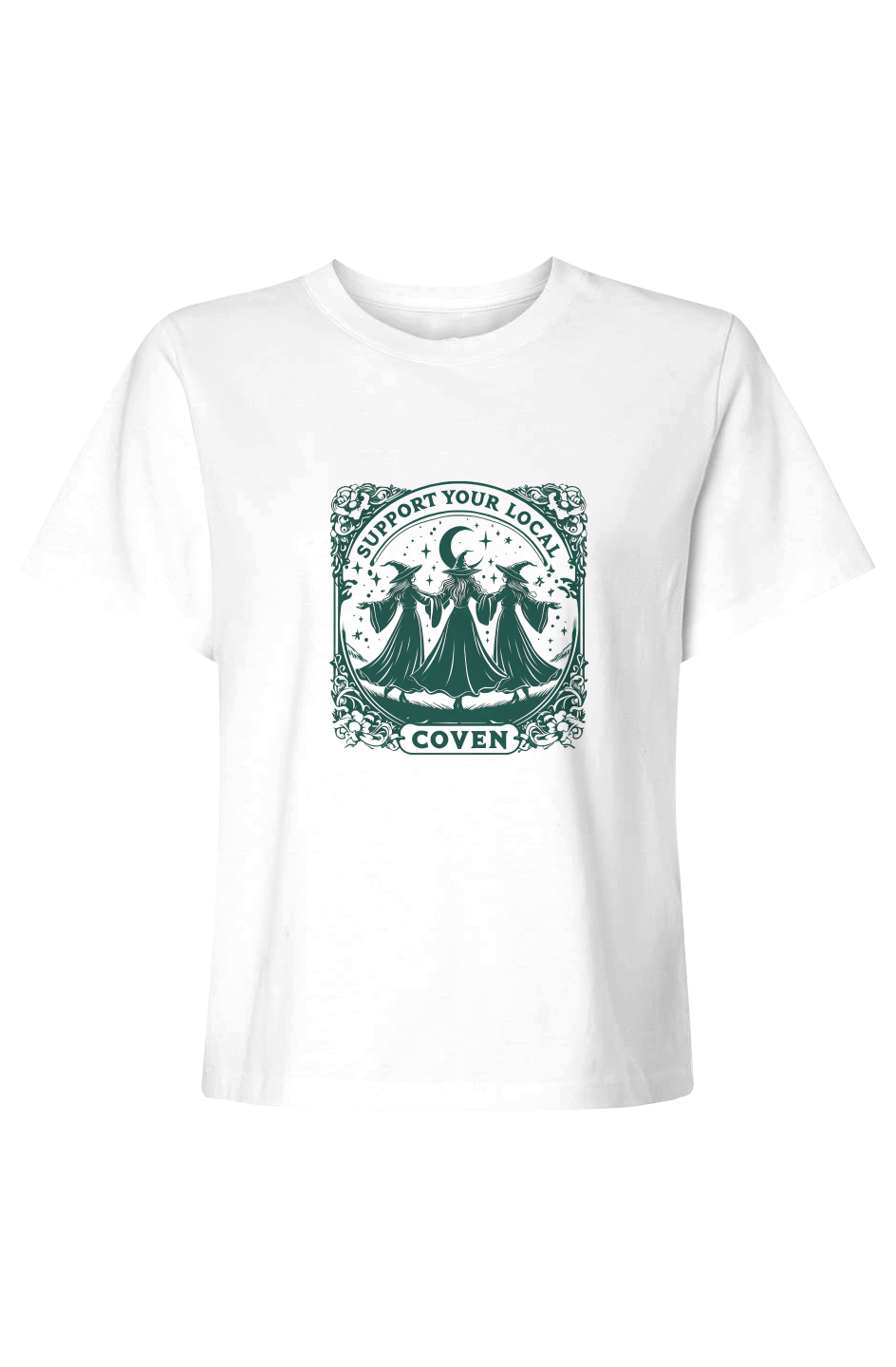 Support Your Local Coven | Womens Heavyweight Tee