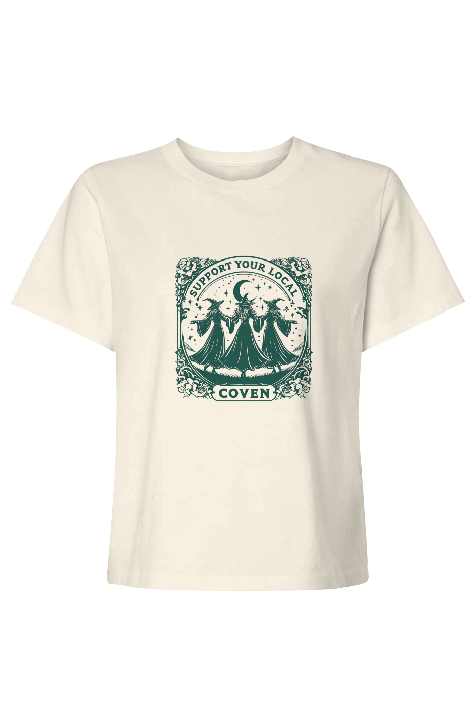 Support Your Local Coven | Womens Heavyweight Tee