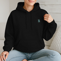 Black Peace Sign Hoodie | A Quiet Symbol on a Heavyweight Classic