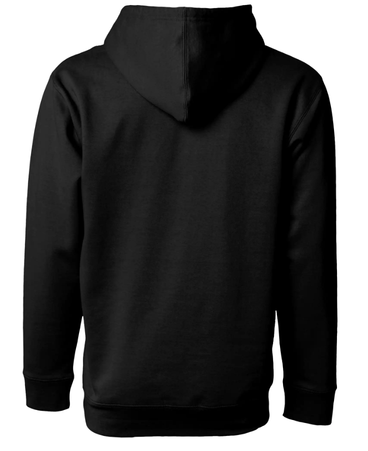 Black Peace Sign Hoodie | A Quiet Symbol on a Heavyweight Classic